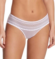 Womens Top Bikini Briefs White 14 (L)