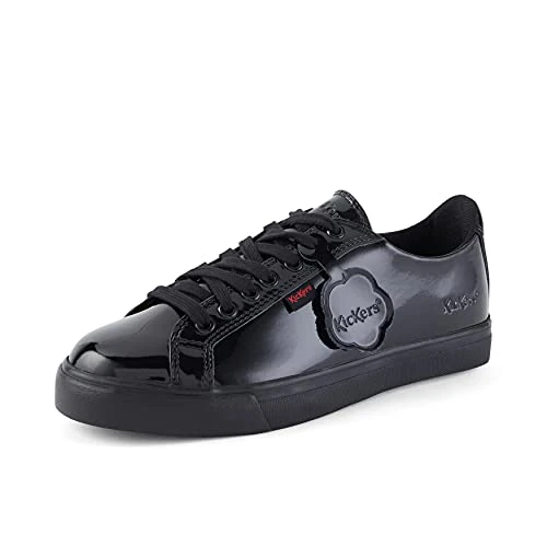 Women's Tovni Lacer Low-Top Trainer, Casual Shoe, Patent Black, 5 UK