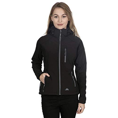 Womens Tp75 Bela Ii Softshell Jacket, Black, 12 EU