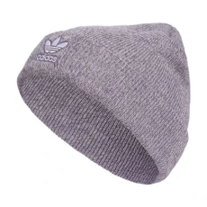 Women's Trefoil Beanie, Shadow Violet/Silver Dawn Grey/Stone Grey, One Size Women's Trefoil Beanie, Shadow Violet/Silver Dawn Grey/Stone Grey, One Size