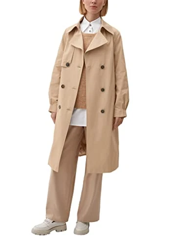 Women's Trenchcoat, Brown, 36