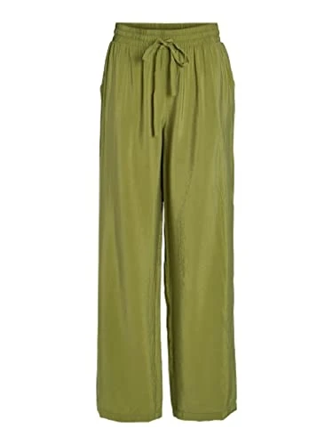 Women's Trousers 14086342-VIJANA Green 36, Green