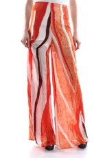 Women's Trousers red mandarin orange Size: 5 Women's Trousers red mandarin orange Size: 5