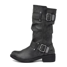 Women's Trumble Biker Boots, Black (Black Galaxy), 6 UK 39 EU Women's Trumble Biker Boots, Black (Black Galaxy), 6 UK 39 EU