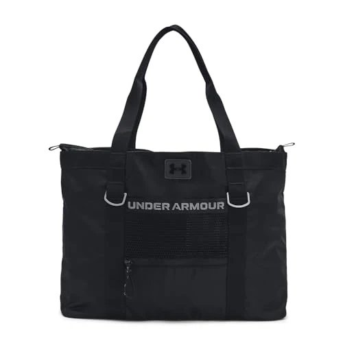 Women's UA Essentials Tote, Gym Bag with Laptop Sleeve, Shoulder Bag for Women, Tote Bag For Yoga, Workouts, and Travel