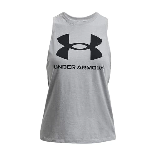 Women's UA W Live Sportstyle Tank Top, Sports Top for Women, Quick-Drying Running Top