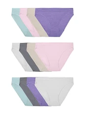 Women's Underwear Beyondsoft Panties (Regular & Plus Size), Bikini-Modal-12 Pack, 6 Women's Underwear Beyondsoft Panties (Regular & Plus Size), Bikini-Modal-12 Pack, 6