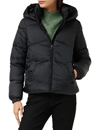 Womens Uppsala Puffer Jacket Black M