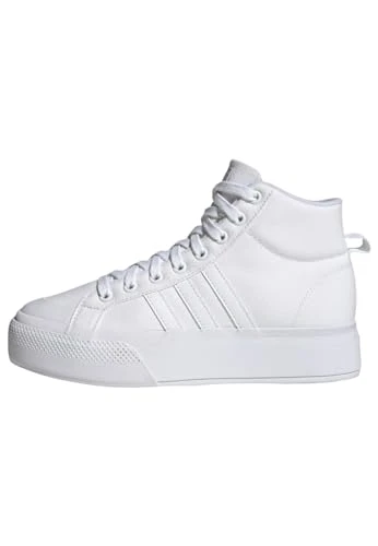 Women's vada 2.0 Platform Mid Sneaker, ftwr white/ftwr white/chalk white, 5