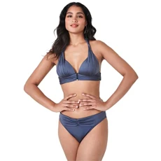 Womens Ven Bikini Briefs Grey 12 (M) Womens Ven Bikini Briefs Grey 12 (M)