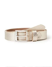 Women's Venezia Belt, Gold (Light Gold 5), (Size : 105)