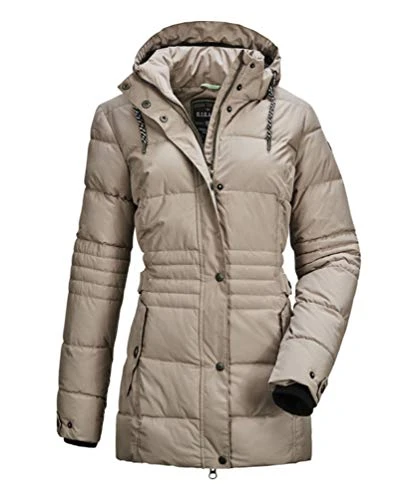 Women's Ventoso Wmn Quilted Jacket A Casual Functional Jacket in Down Look with Zip-Off Hood