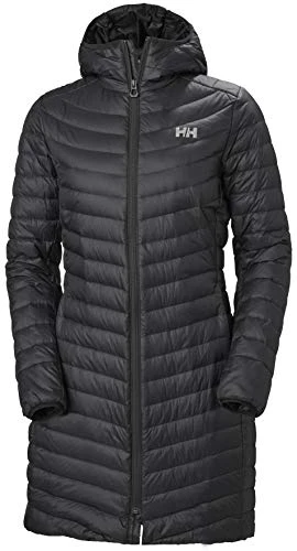 Women's Verglas Long Down Insulator Down Jacket, Black, X-Large