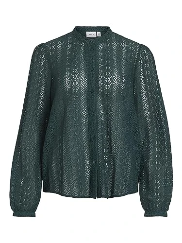 Women's Vichikka Lace L/S Shirt-Noos TOP, Ponderosa pine, XL