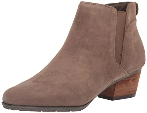 Women's Victory Fashion Boot, Dark Taupe Suede, 8 UK