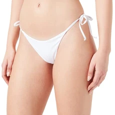 Women's View Bikini Brief Tecno Jerse Bottoms, Z04_White Brill, XS Women's View Bikini Brief Tecno Jerse Bottoms, Z04_White Brill, XS