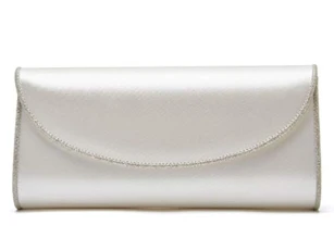 Womens Viki Clutch, Ivory, 23 Cm X 10 Cm UK Womens Viki Clutch, Ivory, 23 Cm X 10 Cm UK