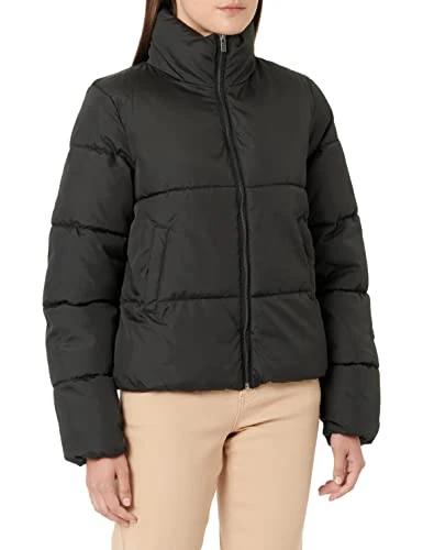 Women's Vitate L/S Short Puffer Jacket-Noos, black, XS/S