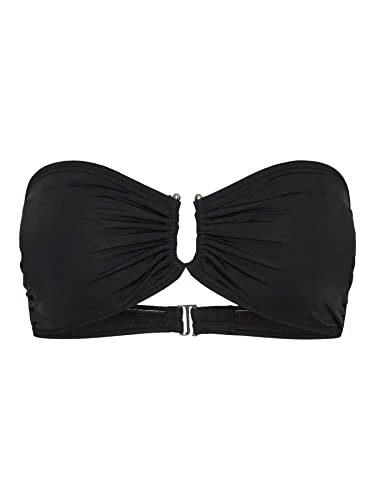 Women's Vmkarely Swim Top Bikini, Black, XL