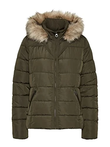Women's VMLIV Short Jacket CUR, Peat, 50