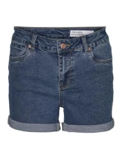 Women's Vmluna Mr Fold Shorts Mix Ga Noos, Medium Blue (Medium Blue Denim), XS Women's Vmluna Mr Fold Shorts Mix Ga Noos, Medium Blue (Medium Blue Denim), XS