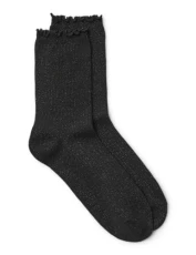 Women's Vmmagic Glitter Socks Noos, Black/Detail: Matching Lurex, One Size