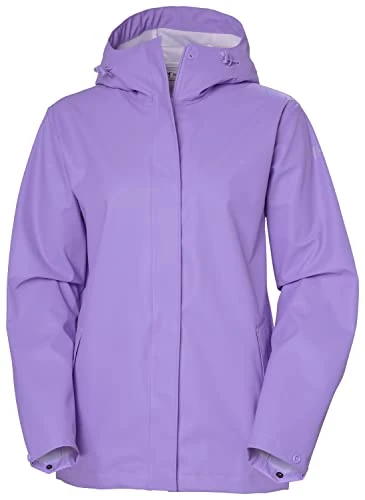 Womens W Moss Rain Jacket, Heather, M EU