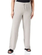 Women's W9610-52728 Casual Pants, Beige, L Women's W9610-52728 Casual Pants, Beige, L