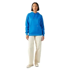 Women's Water Repellent Sleeve Logo Hoodie Pullover Hood, Blue, XXS Women's Water Repellent Sleeve Logo Hoodie Pullover Hood, Blue, XXS