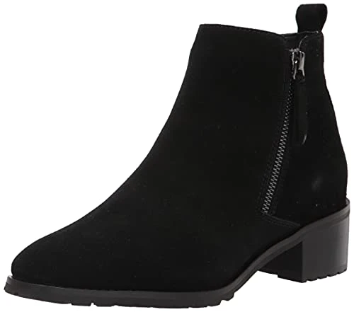 Women's Waterproof Samara Ankle Boot, Black Suede, 7 UK