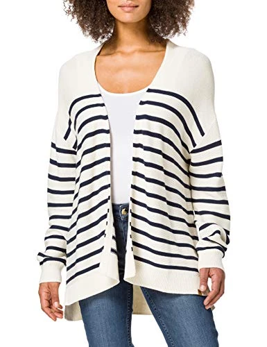 Women's Wear 3095465K70 Cardigan Sweater, Off White, XL