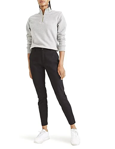 Women's Weekend Chino Skinny Pants, BEAUTIFUL BLACK, 27W