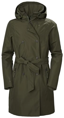 Women's Welsey II Trench Insulated Waterproof Windproof Breathable Jacket, Green, M UK