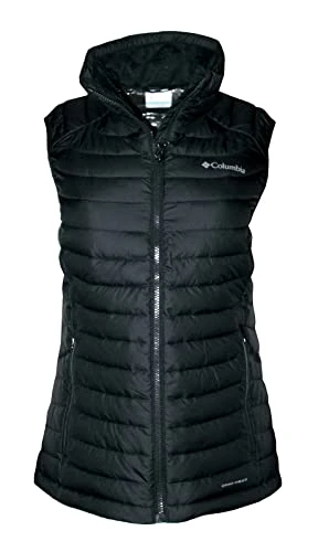 Women's White Out Puffer Omni Heat Full Zip Insulated Vest