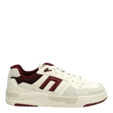 Womens White/Plum Ellizy Trainers ulti