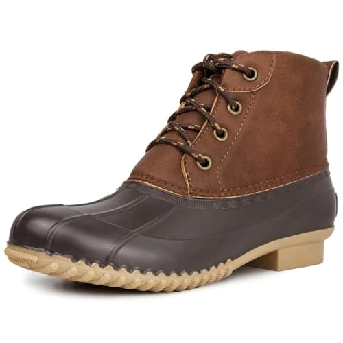 Womens Winley Duck Boot, Brown/Cognac, 5 UK