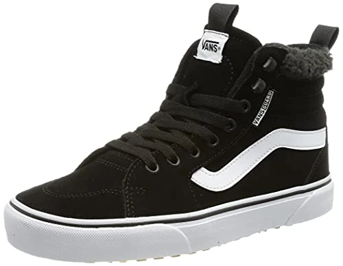 Women's WM Filmore Hi Guard Sneaker, (Suede) Black/White, 5 UK