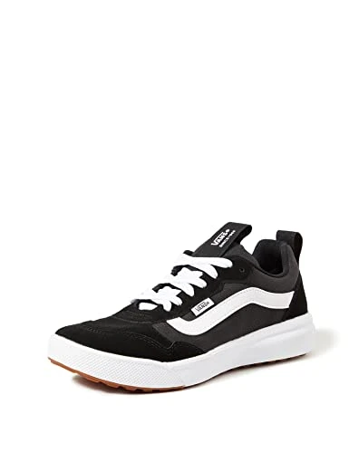 Women's WM Range EXP Sneaker, (Suede/Canvas) Black/White, 5 UK