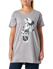 Women's Wodmickbt015 Nightgown, lightgrey, L Women's Wodmickbt015 Nightgown, lightgrey, L