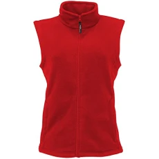 Women's Women'S Micro Fleece Bodywarmer Regular Fit Plain Turtleneck Sleeveless Gilet, Red (Classic Red), 14 Women's Women'S Micro Fleece Bodywarmer Regular Fit Plain Turtleneck Sleeveless Gilet, Red (Classic Red), 14