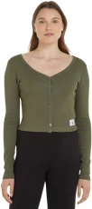 Women's Woven Label Rib LS Cardigan J20J222570 Other Knit Tops, Dusty Olive, 3XL Women's Woven Label Rib LS Cardigan J20J222570 Other Knit Tops, Dusty Olive, 3XL