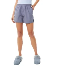 Womens Woven Sleep Shorts Folkstone Grey S Womens Woven Sleep Shorts Folkstone Grey S