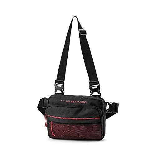 Women's X Les Benjamins Shoulder Bags Satch, Black (Black), One Size