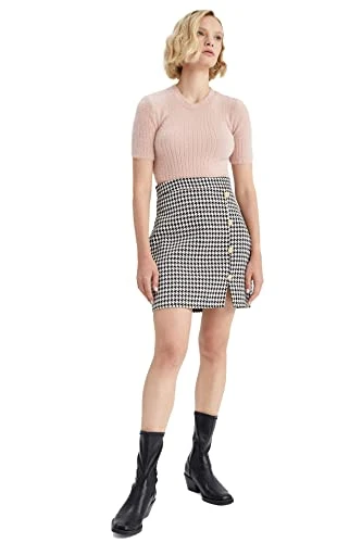 Women's Y7248AZ Skirt, Black, 8