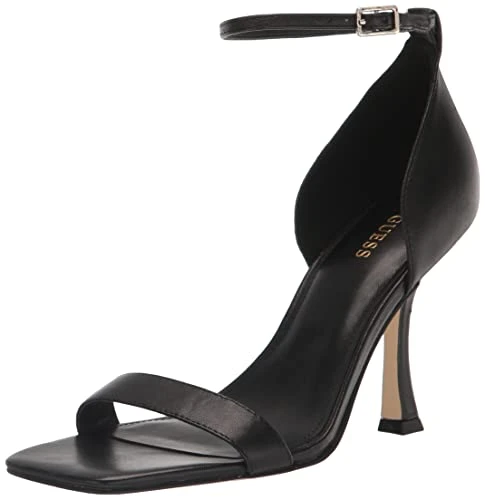 Women's Yael Heeled Sandal, Black 001, 3 UK