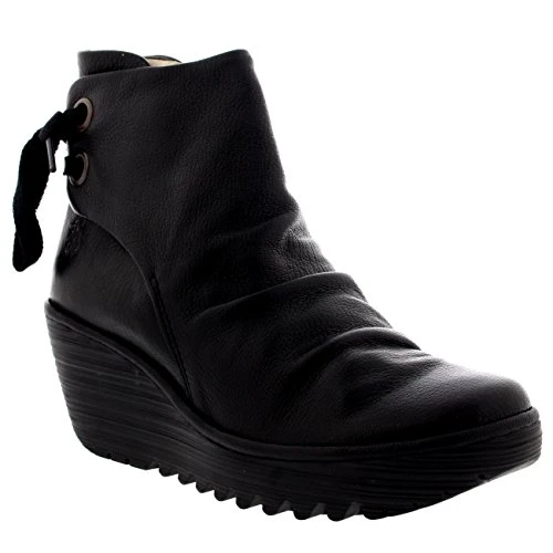 Women's Yama Boots,Black,6 UK