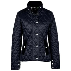 Women's Yarrow Quilted Jacket, Black/Rose Garden Floral, 18 Women's Yarrow Quilted Jacket, Black/Rose Garden Floral, 18
