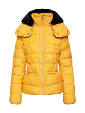 Women's Yellow Padded Sunna Puffa Jacket 38 Women's Yellow Padded Sunna Puffa Jacket 38
