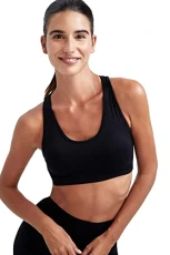 Women's Z2318AZ Bra, Black, L