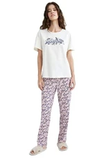 Women's Z5340AZ Pyjama Set, Rose, XL